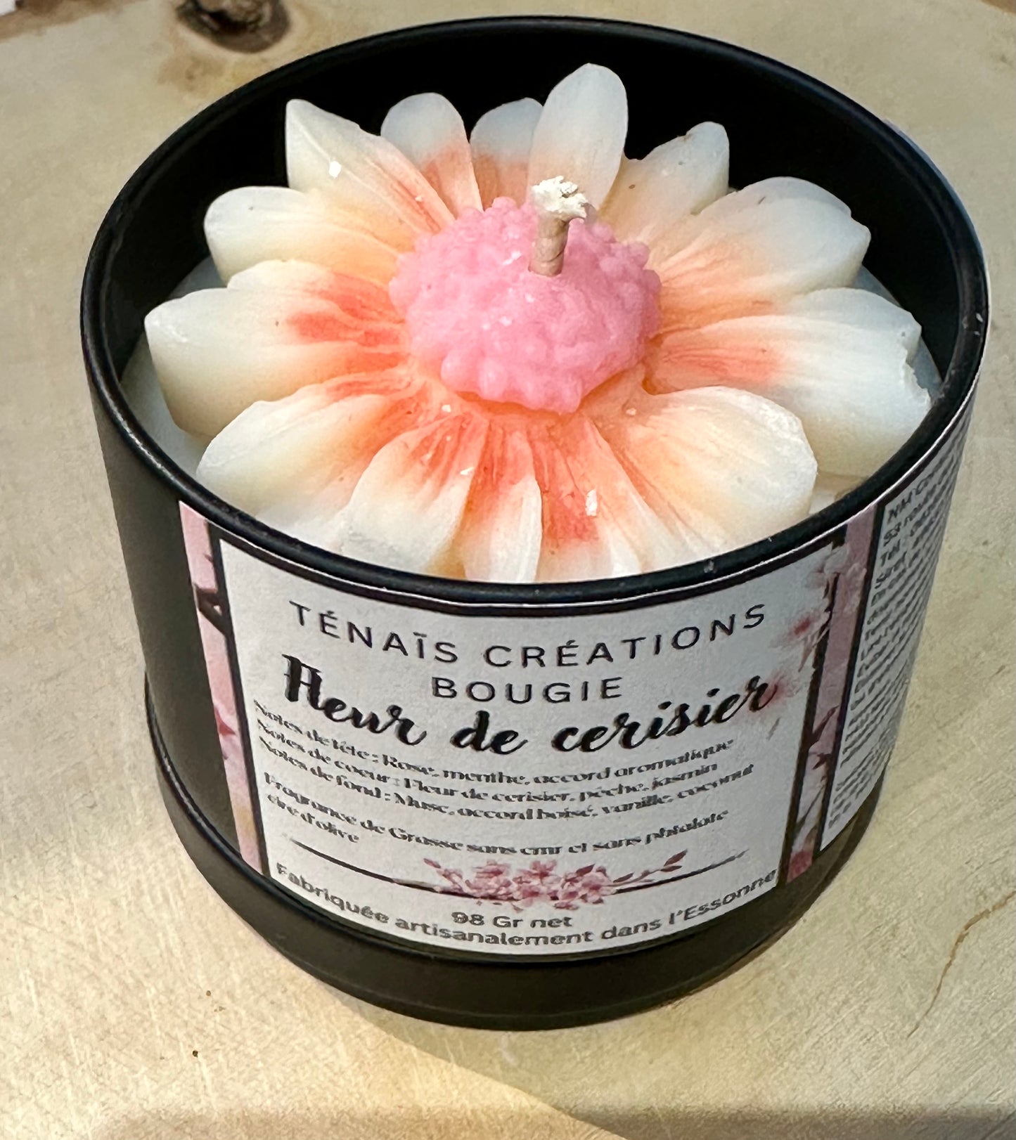 Bougies parfum Fleur de cerisier