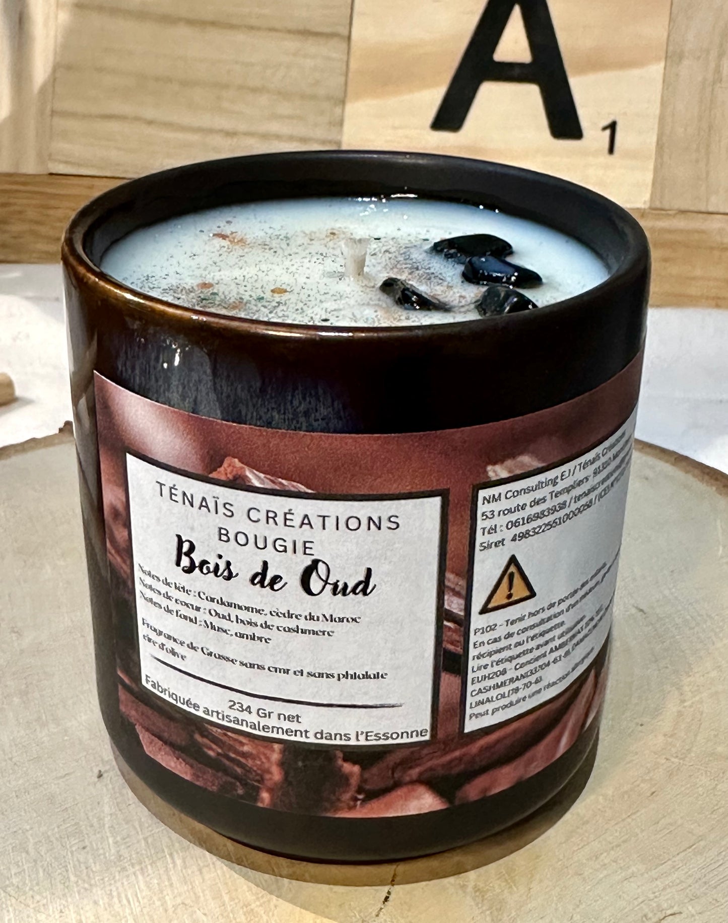 Bougie parfum Bois de Oud